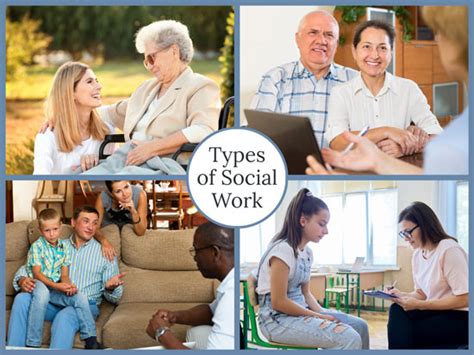 Types of Social Work .